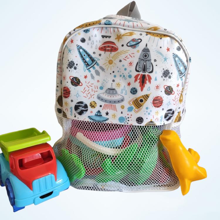 Mochila de praia de criança